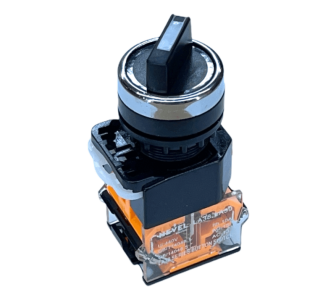 Переключатель LA38-11X/21 2P черный NO+NC