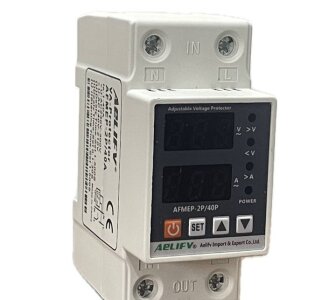 Реле напряжения вольт + ампер AFMER-2P/40P  40 220B