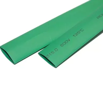 Термоусадочная трубка ТУТ-30/15 green