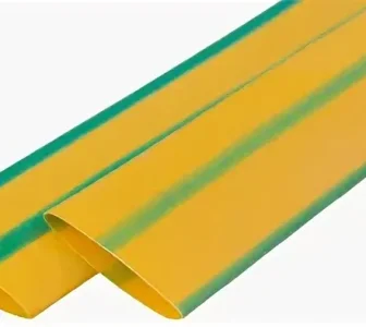 Термоусадочная трубка ТУТ-25/12.5 yellow/green